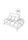 Marmaris corner Double Seat Sofa unit right